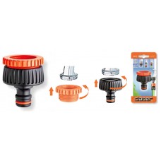 意大利 CLABER #8804 - 1/2" / 3/4" 兩用快速龍頭接頭 (公)